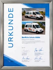 Urkunde der Beruflichen Schule Nidda